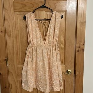 ABERCROMBIE Babydoll Poplin Mini Dress